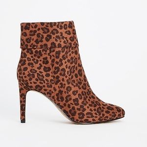 NWT Express  Leopard Booties sz 10